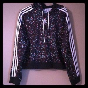 Adidas Floral Lightweight Hoodie